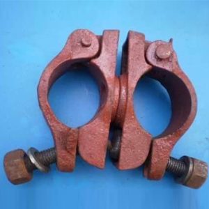 Red Scaffolding Clip and Socket